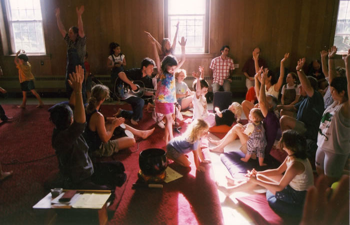 Participants at the Family Retreat.